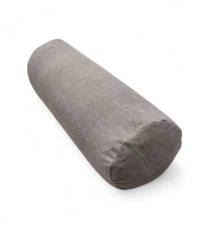 Om Namaste Bolster Design Stonewash Grijs - Yogabolster