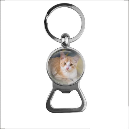 Bieropener Glas - Kat