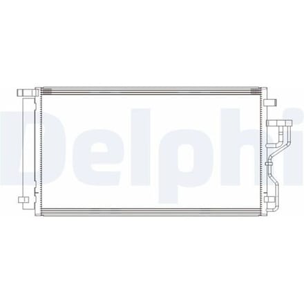 Condensator, airconditioning DELPHI CF20290