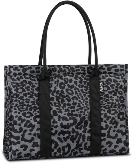 Punta Daily Shopper Opvouwbare boodschappentas 42 cm - 19 L - schwarz-graubraun