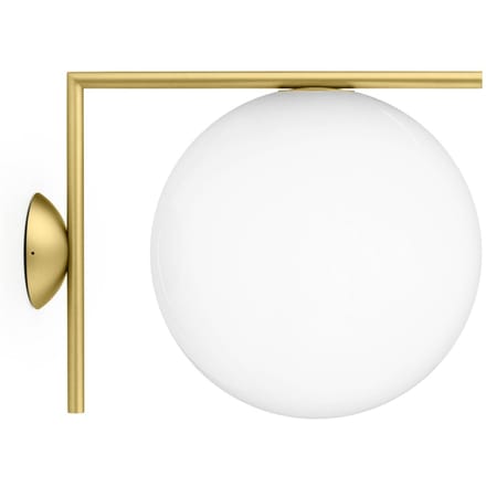 Flos IC Outdoor wandlamp - messing - 30 cm