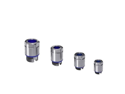 Rittal 2410021 Wartel Met contramoer, Slagvast M20 x 1.5 RVS 5 stuk(s)