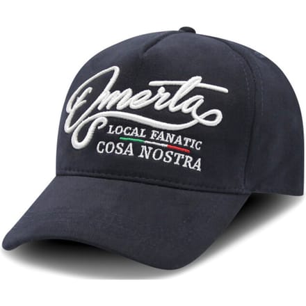 Baseball Cap Heren - Pet Heren - Omerta - Navy