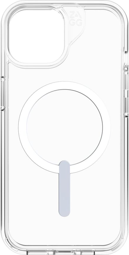 ZAGG Crystal Palace Snap hoesje geschikt voor iPhone 15 - Transparant