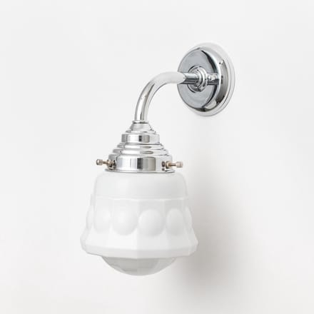 Wandlamp Weimar Curve Chroom - Art Deco Trade