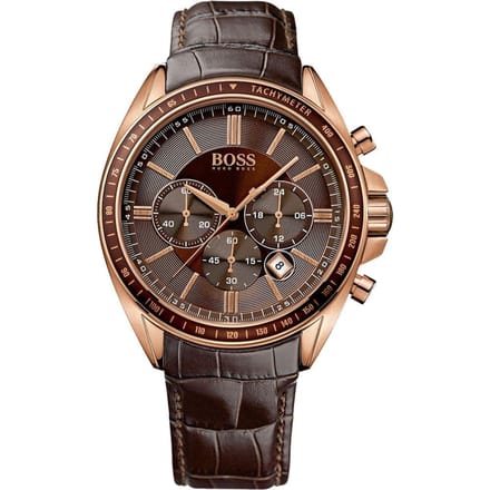 Hugo Boss 1513093 Herenhorloge 47 mm bruin