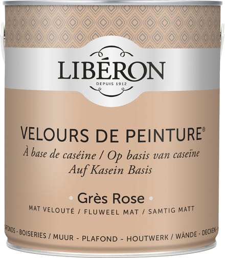 Liberon Velours De Peinture Muurverf - Mat - Grès Rose - 0,5l