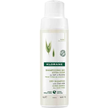 Klorane Haar Avoine Lait D'Avoine/Havermelk Droogshampoo Alle Haartypen 50gr