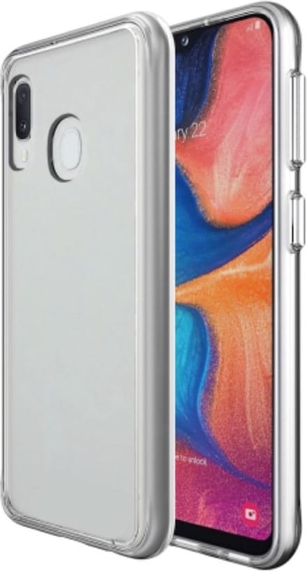 Hoesje Geschikt voor Galaxy A20S silicone back cover/Transparant hoesje