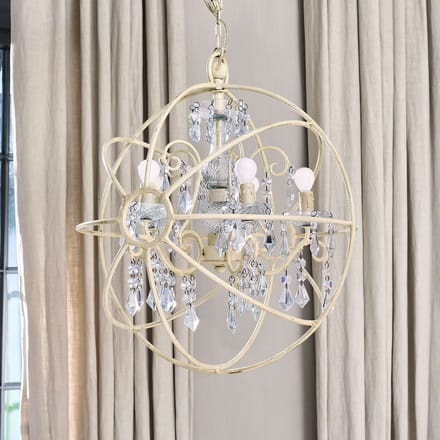 LOBERON Hanglamp Élivienne antiekcrème