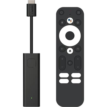 TV Stick Low Power Prestaties Ingebouwde Chromecast 4K Streaming Ondersteuning Nieuwste Android 11 OS zwart