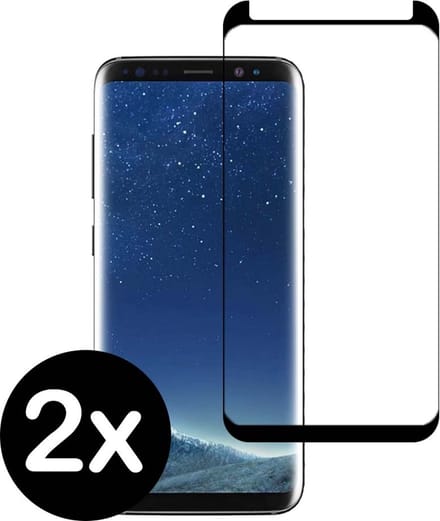 Smartphonica Screenprotector voor Samsung Galaxy S8 Plus van glas - 2 stuks geschikt voor Samsung Galaxy S8 Plus
