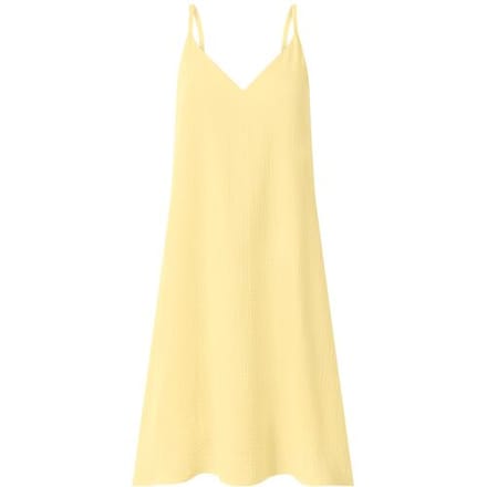 ESMARA Mousseline dames jurk (Geel, M (40/42))