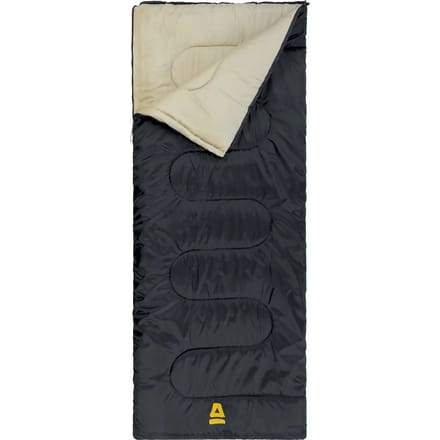Abbey Camp Slaapzak - Eco/Recycled - Dekenmodel - Grijs - 210 x 85 cm - Extra Ruim