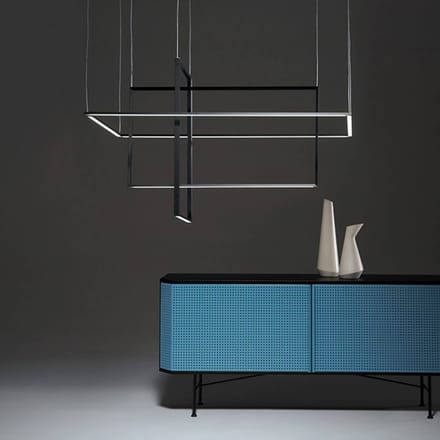 URBAN by Sforzin In zwart - LED hanglamp Area