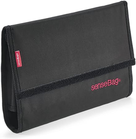 Zwarte Wallet voor 24 Markers van Afwasbaar Polyester - Handige Tas voor Pennen