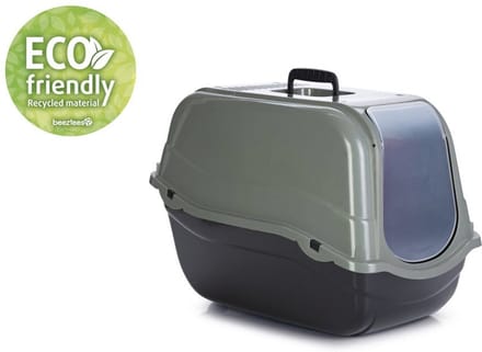 Beeztees Romeo - Kattenbak - Groen - Zwart 57 x 39 x 41 cm