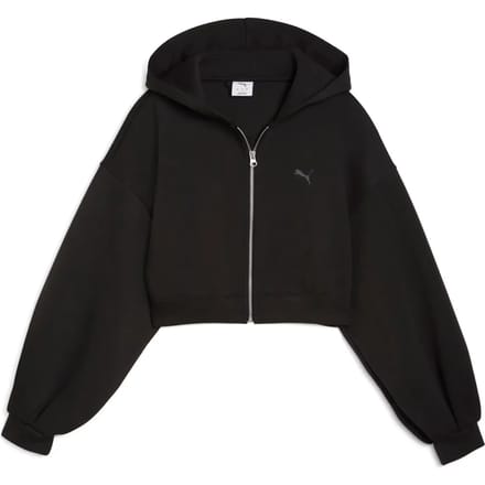 Damescapuchon met volledige rits Puma Cropped