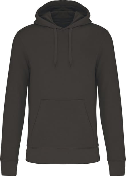 Kariban Ecologische herensweater met capuchon K4027 - Dark Grey - S