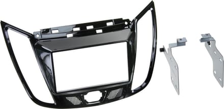 2-DIN Paneel geschikt voor Ford C-Max (DXA) / Kuga (DM2) Kleur: Piano Zwart
