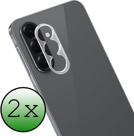 Camera Lens Protector - 2 Stuks Geschikt voor Samsung Galaxy A37 - Camera Screenprotector Beschermglas - Gehard Glas - Tempered Glass - Screen Protector