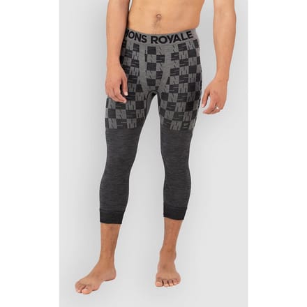 Mons Royale Ascender Merino 3/4 Legging Thermo Broek groen