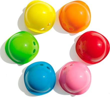 MOLUK Bilibo Midi - Set Van 6 - Classic Mix - 12X12X7Cm - 0 Jaar