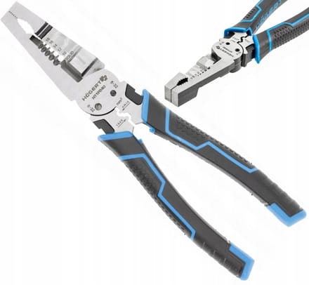 Hogert Hybride Multifunctionele Tang 9-in-1 voor Isolatie 0,75-2,5 mm²