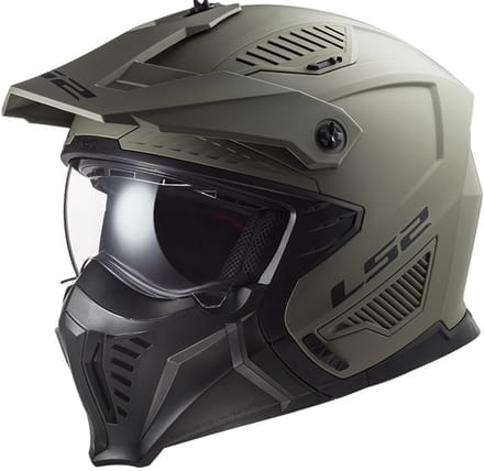 LS2 OF606 Drifter Solid Matt Zand 06 Multi Helm - Helm