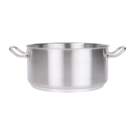 RVS Kookpan Laag Model - 7,5 Liter - Vogue T177 - Horeca & Professioneel