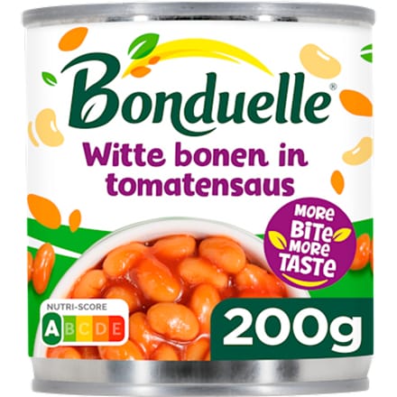 Witte bonen in tomatensaus
