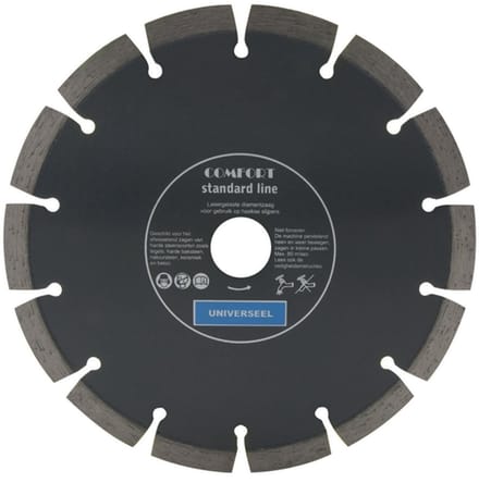 Diamantzaagblad Comfort Beton/Uni. 125 / 22,2