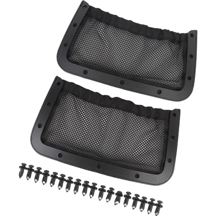 2 STUKS Rugleuning Achter Opbergnet 715003019 Rugleuning Mesh Net Zak Organizer Vervanging voor black