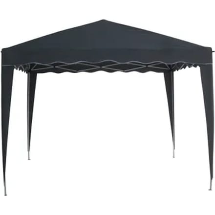 Central Park Partytent Quick Up Antraciet 290x290x198/248cm