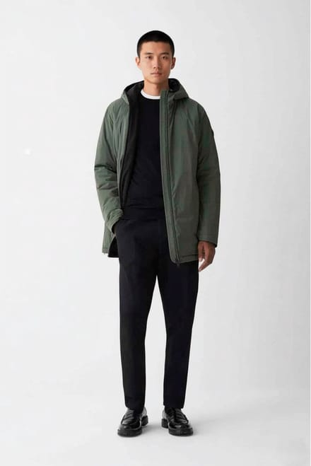 Colmar Lange groene elastische jas