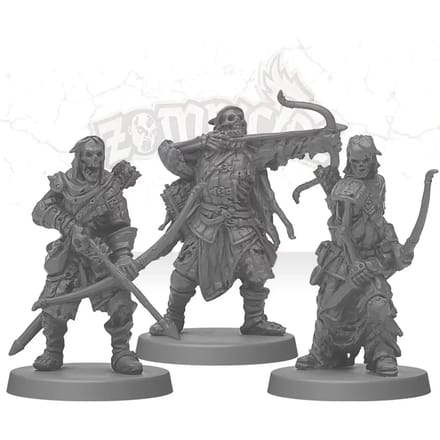 Figurine Edge Zombicide Black Plague : Deadeye Walkers