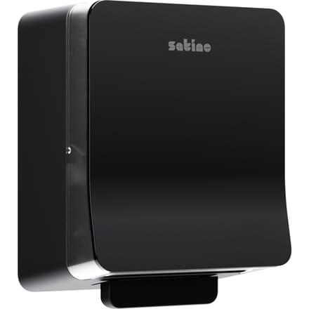 Handdoekroldispenser Satino SYS1 Hyginity zwart 333419