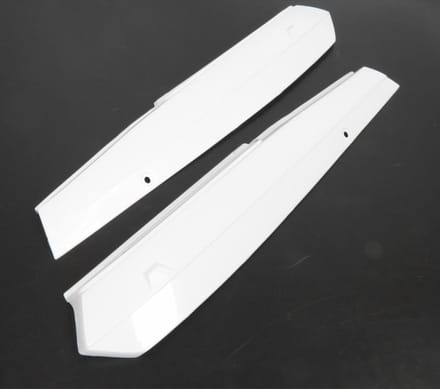 Caches latéraux RSM pour Mobylette Peugeot 50 103 blanc Neuf