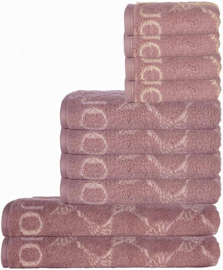 JOOP! Handdoek Een maat, 50x100 Set van 10