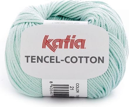 Katia Tencel-Cotton - 21 mintblauw - Lyocell/Katoen Garen