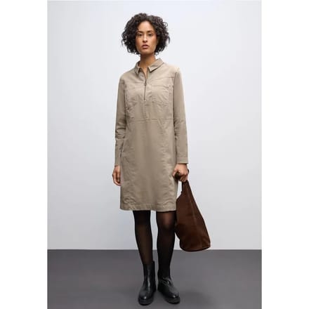 Corduroy jurk met rits