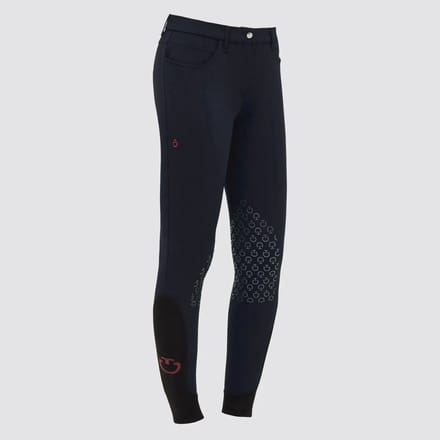 Cavalleria Toscana Dames Classic Knee Grip Rijbroek M Wit
