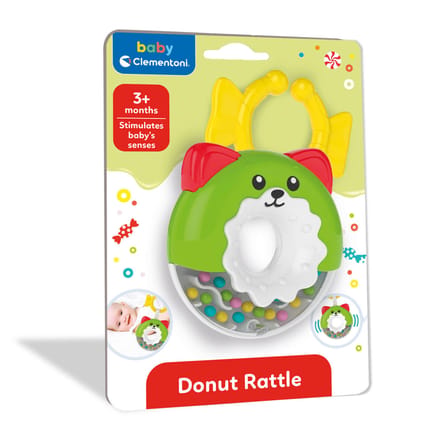 Clementoni - Baby Rammelaar - Donut - vanaf 3 maanden
