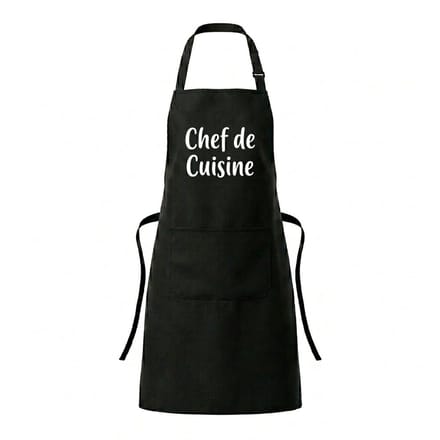 Chef de cuisine Barbeque Schort | BBQ Zomer Schort | Keuken Schort