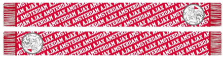 Ajax Sjaal rood Ajax Amsterdam All over