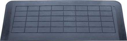Aidapt Drempelhulp rubber - Milieuvriendelijk 4cm - Zwart