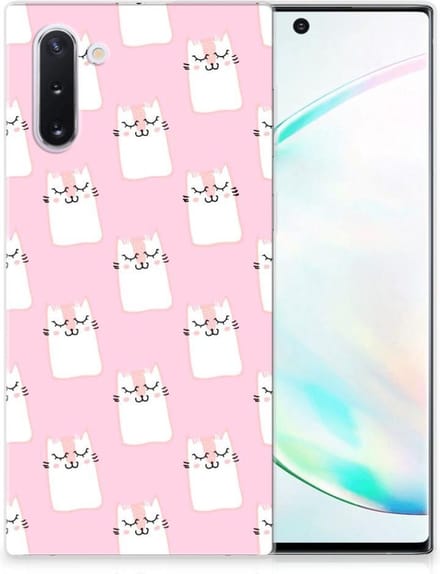 Samsung Galaxy Note 10 TPU Hoesje Sleeping Cats
