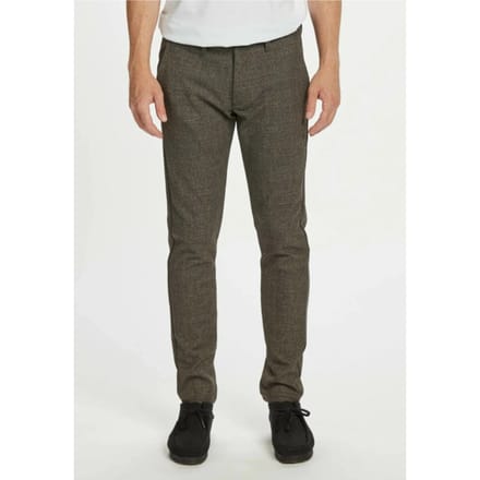 Gabba Paul class check pants brown check po10103