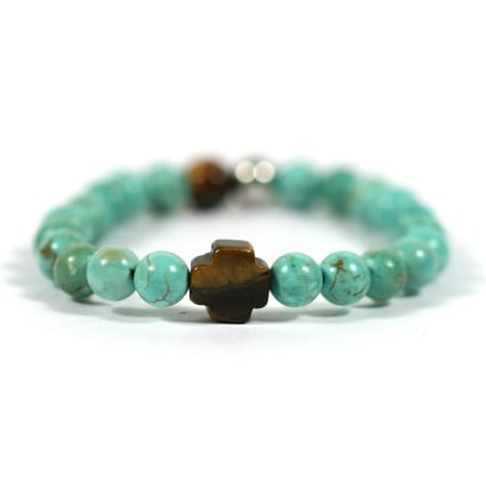 Heaven Eleven KIDS - meisjes - armband - edelsteen - 6mm - 15cm