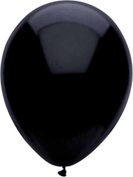 Ballonnen zwart - 3 stuks - 61 cm
